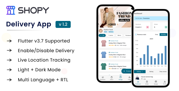 Shopy -  Delivery Flutter App