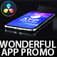 Wonderful App Promo Video for Phone 14 - DaVinci Resolve - VideoHive Item for Sale