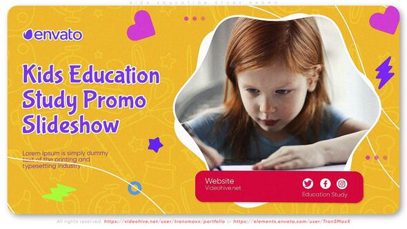 Kids Education Study Promo