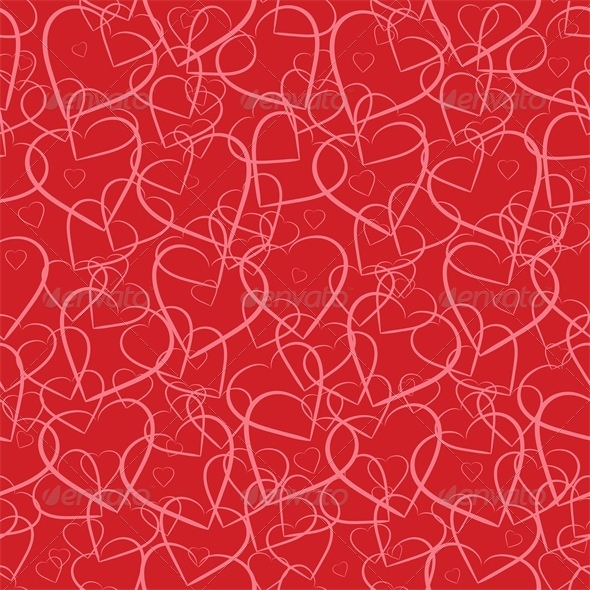 Valentines Seamless Background
