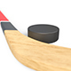 Ice Hockey Stick and Puck - 3DOcean Item for Sale