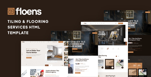 Floens - Tiling & Flooring Services HTML Template