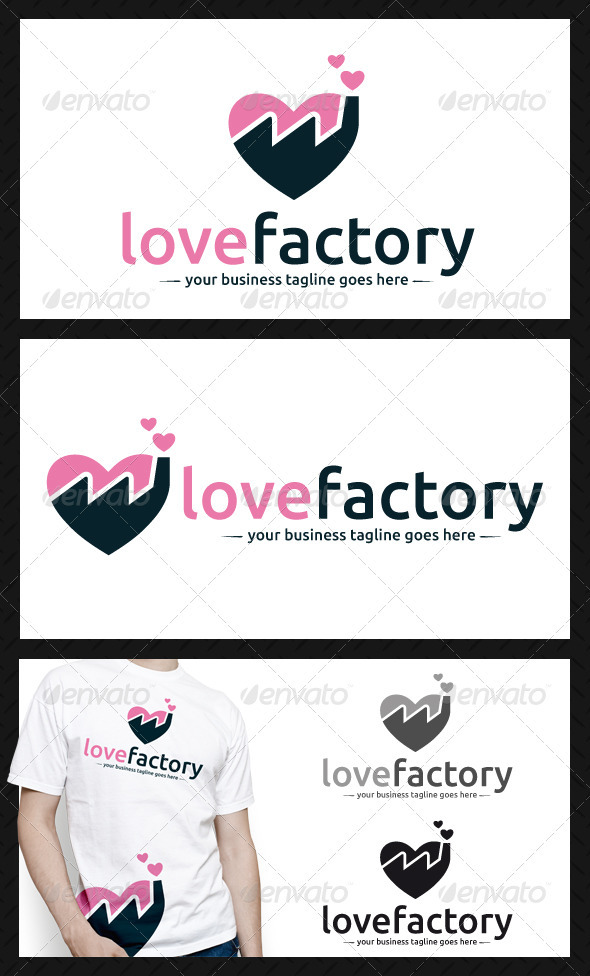 Love Factory Logo Template