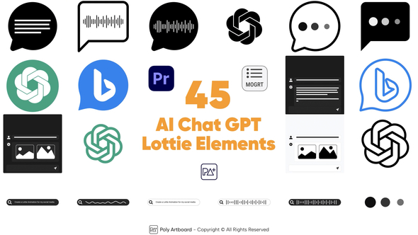 AI Chat GPT Elements For Premiere Pro