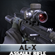AL X-Assault Rifle - 3DOcean Item for Sale