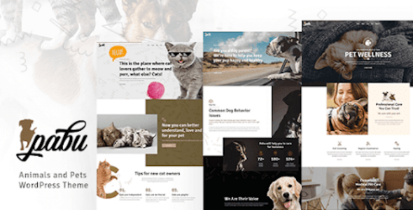 Pabu – Animals and Pets WordPress Theme