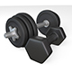 Dumbbells - 3DOcean Item for Sale