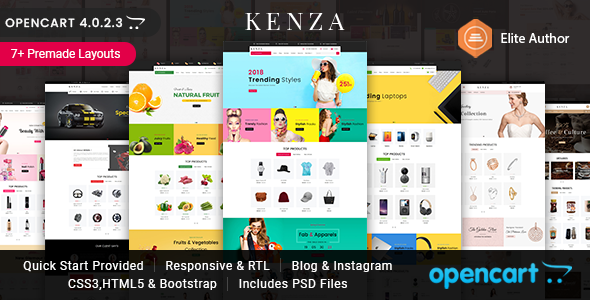 Kenza - Responsive Opencart 3 Theme