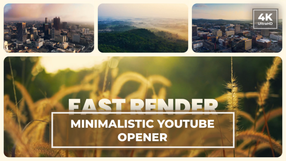 Minimalistic Opener | Split Screen | Multiscreen Slideshow
