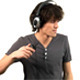 Young Man Listening to Music in Headphones - VideoHive Item for Sale