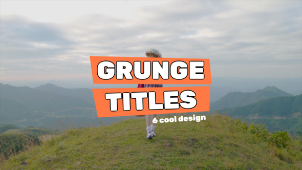 Box Grunge Trendy Titles alt