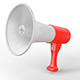 Megaphone - 3DOcean Item for Sale
