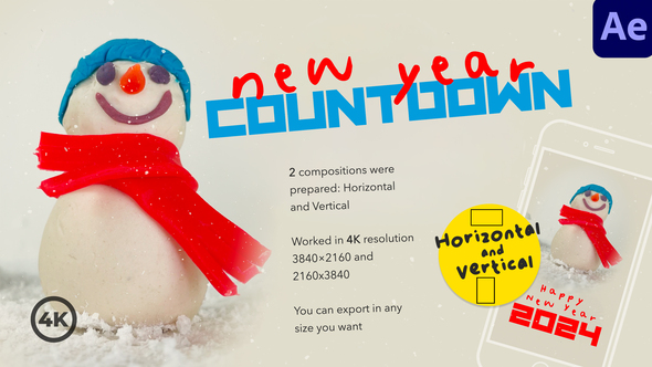 New Year - Countdown | Snowman alt