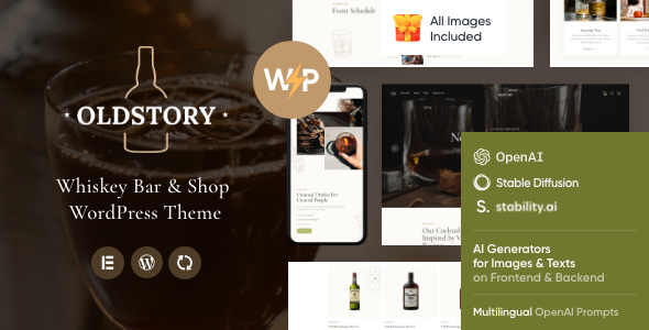 OldStory – Whisky Bar | Pub | Restaurant WordPress Theme