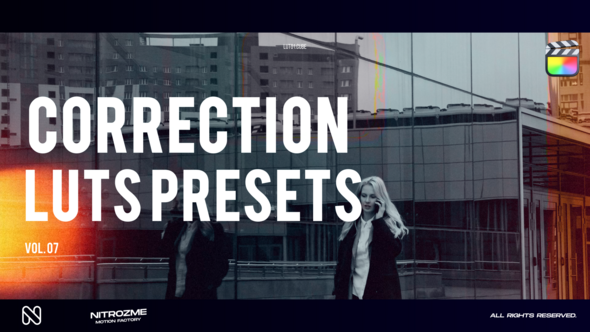 Correction LUT Collection Vol. 07 for Final Cut Pro X alt