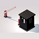 Checkpoint Gate - 3DOcean Item for Sale