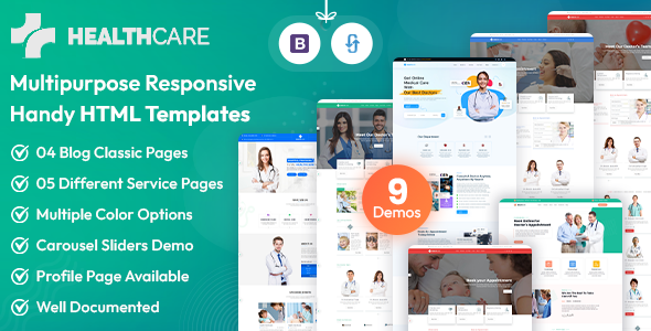 Health Care – Doctor Hospital Clinic Medical Responsive Website Template