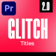 Modern Glitch Titles - VideoHive Item for Sale