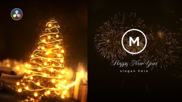 Christmas & New Year Logo Reveal