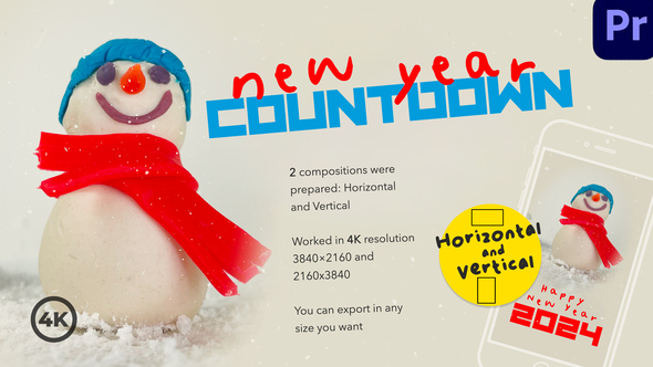 New Year - Countdown | Snowman | Pr