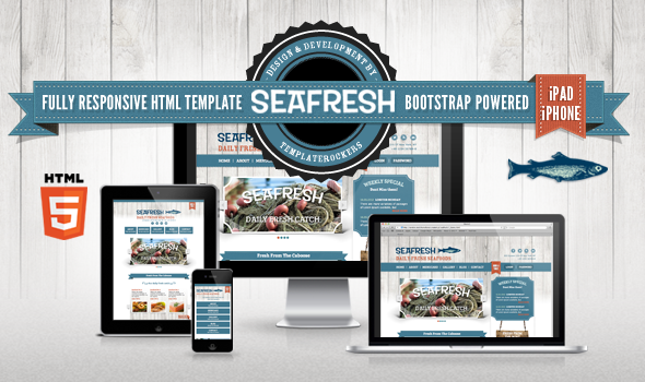Delimondo Seafresh Fully Responsive HTML Template