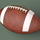 American Football Ball - 3DOcean Item for Sale