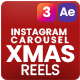 Instagram Christmas Reels Carousel - VideoHive Item for Sale