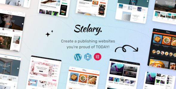 Stelary - Blog Magazine WordPress Theme