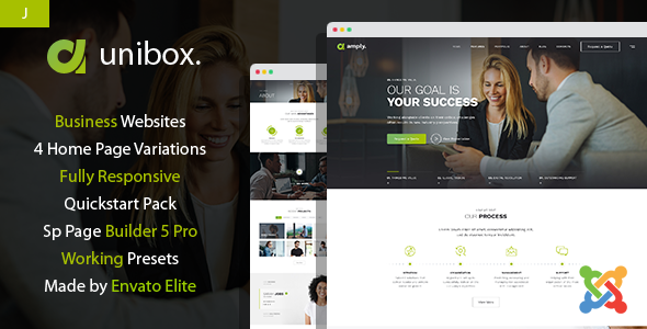 Unibox – Multipurpose Corporate Business Joomla Template