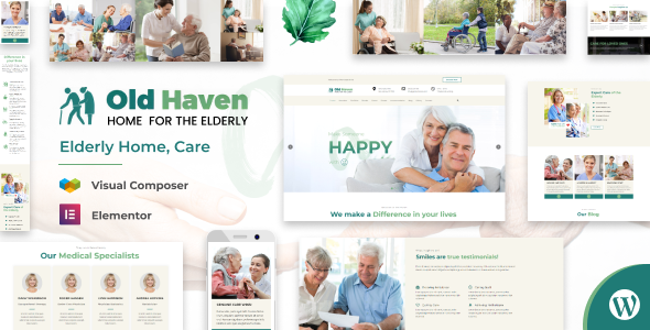 Old Haven | Elderly Home, Senior Care WordPress Theme
