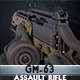 GM-63 Assault Rifle With Hands - 3DOcean Item for Sale