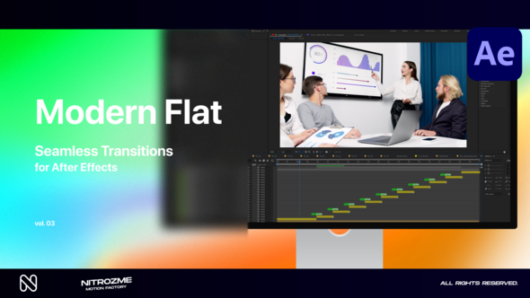 Modern Flat Transitions Vol. 03 alt
