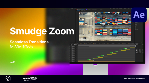 Smudge Zoom Transitions Vol. 01 alt
