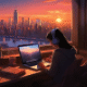 Inspiring Ambient Chill Lounge Background