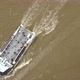 Drone View of Passenger Boats Sailing on the Thames - VideoHive Item for Sale