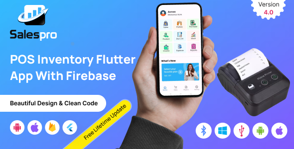 SalesPro - POS  with Inventory software Flutter App With Firebase
