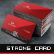 Strong - Business Card - GraphicRiver Item for Sale