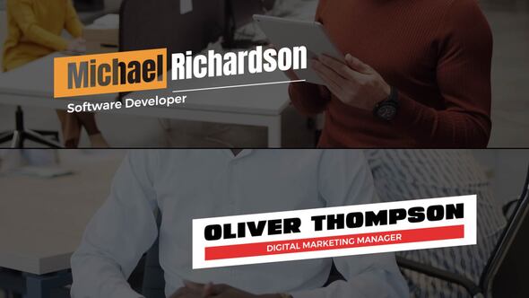 Clean Lower Thirds alt