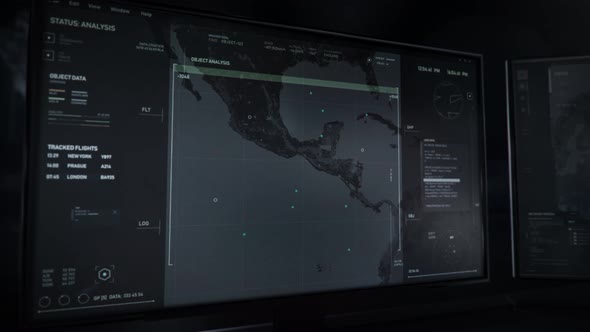 Spy Scan Technology Tracking Private Jet Of Dangerous International Criminal alt