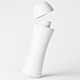 Unique Cosmetic Bottle Packaging 3D Model - 3DOcean Item for Sale