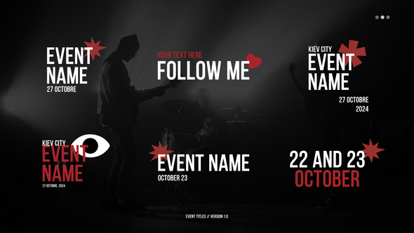 Event Titles | FCP alt