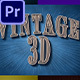 3D Vintage Text Effects - VideoHive Item for Sale