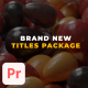 Hide Titles Pack | Mogrt Premiere Pro - VideoHive Item for Sale