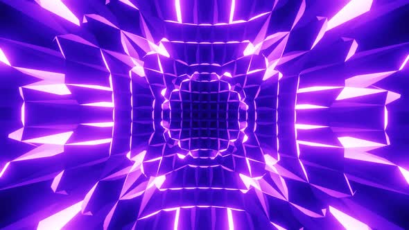 Abstract blue Vj Flickering Lights HD.