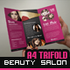 Beauty Salon - Tri-Fold Brochure - GraphicRiver Item for Sale
