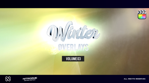 Winter Overlays Vol. 03 for Final Cut Pro X alt