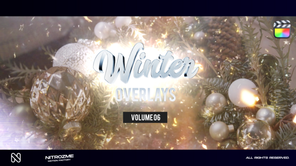 Winter Overlays Vol. 06 for Final Cut Pro X alt