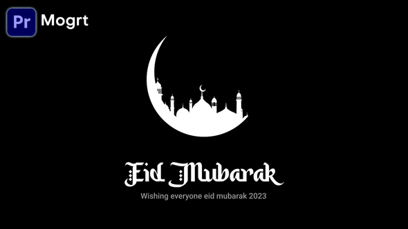 Eid Mubarak Opener Mogrt