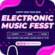 Electronic Music Fest Promo MOGRT - VideoHive Item for Sale
