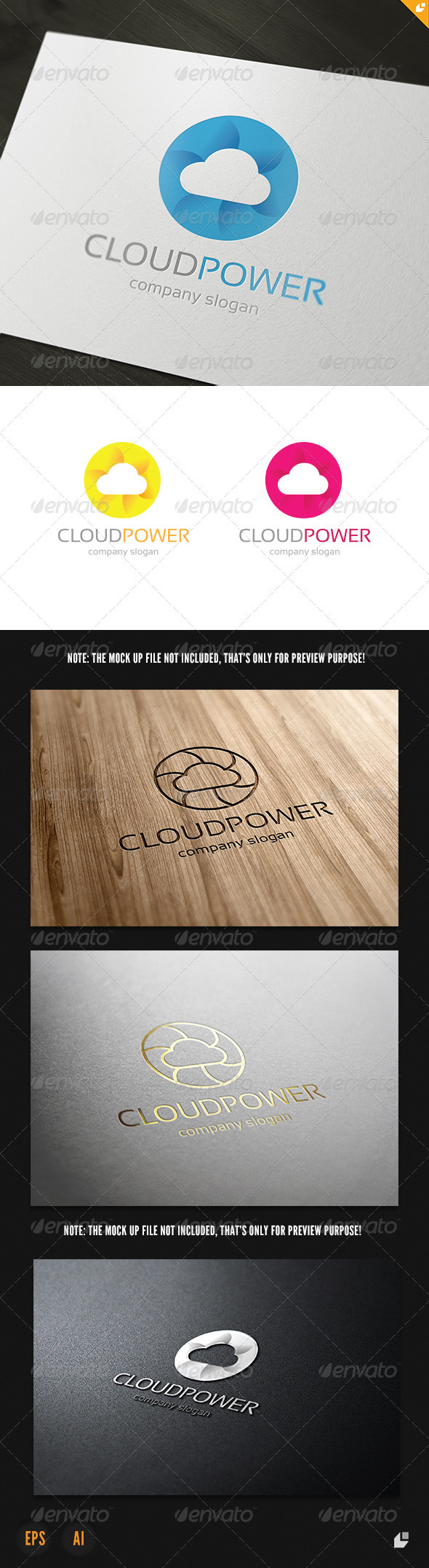 Cloud Power Logo